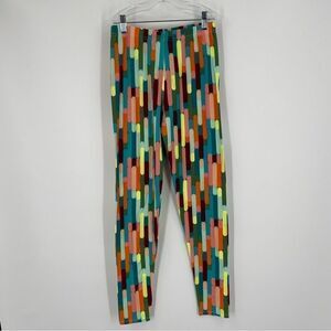 Agnes & Dora Women’s Multi Color Print Leggings Size Small / Medium
